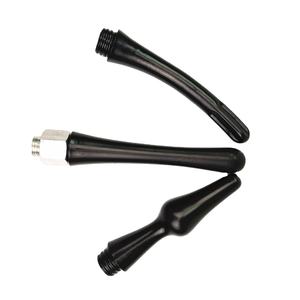 Douche anale en PVC souple noir avec 3 embouts Jouets sexuels pour homme femme Lavage vaginal anal Nettoyage érotique Gay Sexy Bdsm Fun - Product Image 4