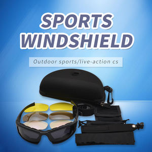 चश्मा शूटिंग रात दृष्टि साफ चश्में सामरिक धूप का चश्मा चश्मा रणनीति - Product Image 2