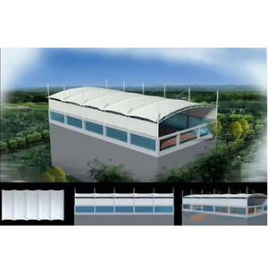 Estructura de Techo para Estadio de Fútbol, Cubierta de Acero para Gradas, Techo de Membrana PVDF para Gimnasio, Estructura de Techo para Campo de Fútbol - Product Image 2
