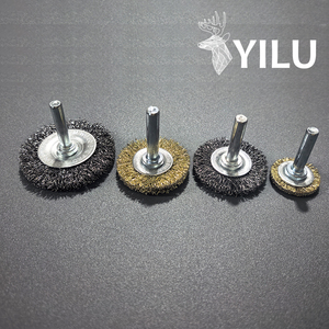 Kits de herramientas 3PCS Cepillo de alambre de limpieza de acero Rueda Pulido y desbarbado personalizado Cepillo de alambre resistente - Product Image 4