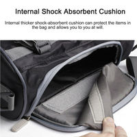 MJMOTO Sac de navigation pour moto grande capacité, universel, avec écran tactile, sac avant pour motocross, résistant aux chocs, étanche