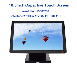 Cảm ứng không thấm nước Màn hình Màn hình 18.5 inch cảm ứng LED Máy tính để bàn Màn hình máy tính cho các cửa hàng <span class=keywords><strong>POS</strong></span> hệ thống - Product Image 3