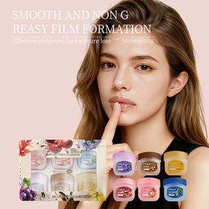 Baume à lèvres 6-en-1 aux extraits de fruits – <span class=keywords><strong>Cire</strong></span> à lèvres soyeuse et douce pour soulager les lèvres sèches, rugueuses et gercées – Hydratation longue durée - Product Image 3