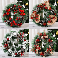 Factory Direct Sell Weihnachts girlanden & Kranz Dekor Weihnachts kranz