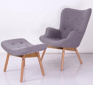 High Quality Living Room Furniture Leisure <strong>Patchwork</strong> Nordic Fabric Recliner Lounge Living Room <strong>Chairs</strong> - Product Image 2