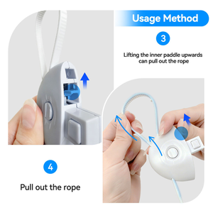 Verrous de sécurité pour portes de placards et tiroirs pour bébés en plastique 3M - Verrous anti-enfants sans BPA - Installation facile sans outils - Forme de pomme - Product Image 3
