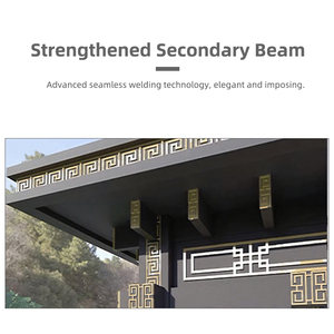 Paquete de jardín confuciano de alto rendimiento Pabellón eléctrico moderno de estilo chino para esquina Zen para todas las estaciones - Product Image 2
