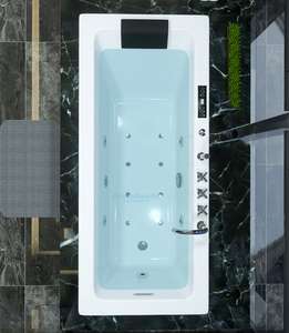 Bañera de Hidromasaje Multifuncional Empotrada en el Suelo de 1700 mm, de Alta Calidad, Moderna, para Interiores, con Certificación CE - Product Image 3