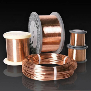 Copper Plated Flat Wire Coil 0.2mm-4mm Diameter Woven Steel Wire <b>Mesh</b> Plain Weave Type - Product Image 3