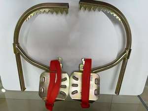 Pointes d'escalade d'arbre durables, équipement d'escalade réglable, chaussures d'escalade pour poteaux en <span class=keywords><strong>bois</strong></span>, grimpeur d'arbre - Product Image 2