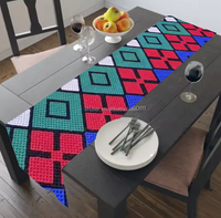 Vente chaude, chemin de table personnalisé avec nœud de chaise, design éthiopien, pour la décoration de fête de mariage Habesha