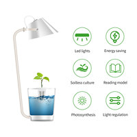 Système de jardinage hydroponique intelligent 7,2 W pour la culture de plantes d'intérieur, lumière LED 50000 heures, pot de fleurs et de légumes pour la maison
