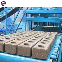 Machine automatique de fabrication de briques en terre cuite emboîtables Linyi Wante WT5-10 |   Équipement de fabrication de briques de terre haute densité