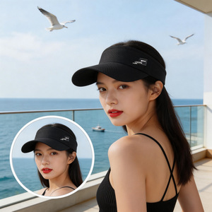 Leading Sports Visor <b>Cap</b> Quick Dry Breathable Polyester For <b>Women</b> And Men Outdoor <b>Running</b> Training Hat - Product Image 1