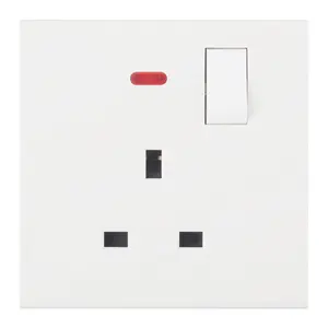Buy Household High Quality Home British Wall Switch Mould Electrical Socket Outlet