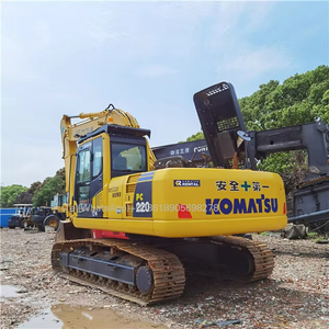 Super Practical Komatsu Pc220-<b>8</b> <b>Excavator</b> 21 <b>Tons</b> 1mÂ³ Bucket Capacity High Quality Second-Hand Unit Featuring Core Engine - Product Image 3