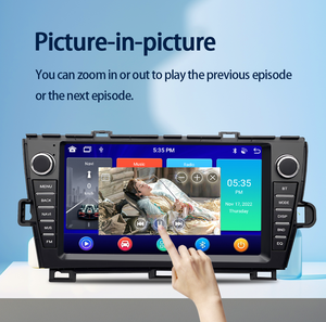 LELV Android 14 REPRODUCTOR DE DVD para coche GPS estéreo para <span class=keywords><strong>Toyota</strong></span> <span class=keywords><strong>Prius</strong></span> XW30 2009-2017 Auto Radio para coche con DSP Carplay 4G 8Core HeadUnit - Product Image 5