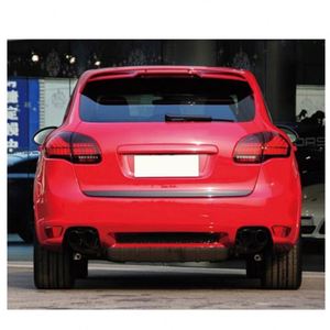 Chất Lượng Cao Turbo + Gts Phong Cách Bodykit Bên Váy Bánh Xe Vòm Phía Trước Phía Sau Bumper Khuếch Tán Cơ Thể Kit Đối Với Porsche Cayenne 958 958.1 - Product Image 5