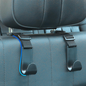 ตะขอแขวนหลังเบาะรถยนต์แบบปรับได้ ทนทาน ทำจากสแตนเลส เหมาะสำหรับแขวนกระเป๋าสตางค์ <span class=keywords><strong>กระเป๋า</strong></span> และของ<span class=keywords><strong>ใช้</strong></span>ขนาดเล็ก - Product Image 5