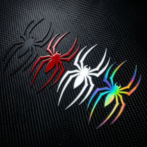 Etiquetas de Vinilo Impermeables Personalizadas, Adhesivos con Diseño de Araña para Paneles Laterales de Motocicleta, Tanque de Combustible, <span class=keywords><strong>Carenado</strong></span>, Decoración DIY para <span class=keywords><strong>Moto</strong></span> - Product Image 1