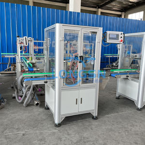 Haute vitesse automatique nouvelle conception rotative en plastique PET bouteille <span class=keywords><strong>test</strong></span> de fuite bouche cou coupe Machine de coupe - Product Image 1