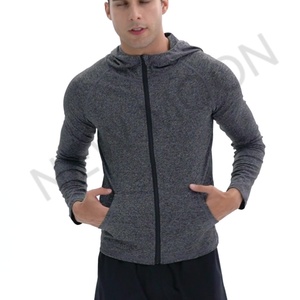 Men's Sports Tops Zipper <b>Hoodie</b> Quick Dry Breathable Running Fitness Sports Jacket - Product Image 4