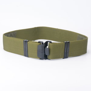Cinturino di fissaggio ad anello con gancio in Nylon spesso regolabile su misura fibbia in metallo resistente allo strappo elegante cintura Web PP sicurezza - Product Image 1