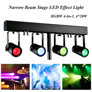 Dj Disco Sự Kiện Chiếu Sáng 4X20W RGBW 4in1 4 Đầu DMX Led Par Bar Set - Product Image 4