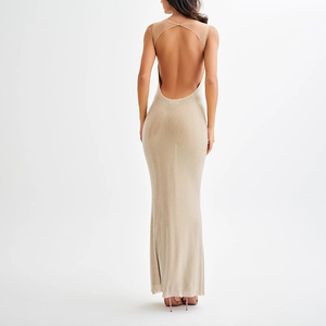French Style Rhinestone Embellished Strapless <strong>Dress</strong> <strong>Seductive</strong> Bodycon Skirt Luxury <strong>Evening</strong> Gown Annual Party Backless Maxi <strong>Dress</strong> - Product Image 5