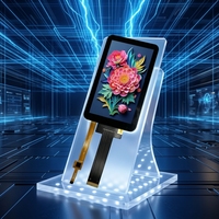 Écran tactile LCD personnalisable de 4,5 pouces 480x854, interface RGB, haute luminosité 950 cd/m², écran LCD pour usage industriel