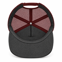 Casquette de camionneur à 5 panneaux, impression personnalisée professionnelle, Logo brodé, maille, mousse de qualité supérieure