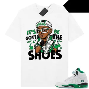High Quality Hot selling men's hip-hop T-shirts Gotta Be the Shoes men's short-sleeved T-shirts wholesale