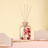 Diffuseur de parfum d'ambiance en verre à bâtonnets, best-seller, avec parfum personnalisé pour la maison, le bureau, la voiture et l'hôtel