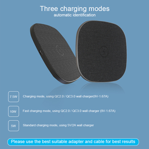   Caricatore Wireless 10W Caricatore Mobile Wireless Ricarica Rapida Wireless per iPhone Samsung <span class=keywords><strong>Galaxy</strong></span> - Product Image 5
