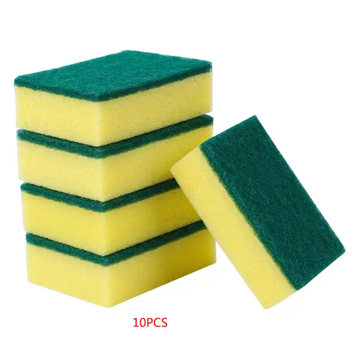 Kitchen Sponge Scrubber, Rectangular