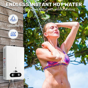 Calentador de Agua sin Tanque de <span class=keywords><strong>Gas</strong></span> <span class=keywords><strong>Natural</strong></span>/GLP/<span class=keywords><strong>Propano</strong></span> con Batería, Eficiencia Energética Clase A, Garantía de 4 Años, Humo Equilibrado - Product Image 6