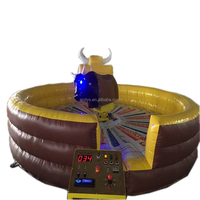 Nouveau design ADS, simulateur de jeu mécanique gonflable avec garantie de 2 ans, fabriqué en PVC