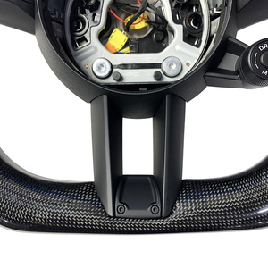 Volant en fibre de carbone pour modèles <span class=keywords><strong>Porsche</strong></span> Panamera Cayenne Macan 718 911 991.2992.2 Boxster Cayman Taycan - Product Image 3