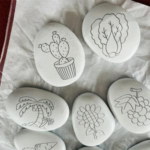 Manufacturer's Hot Selling Eco-Friendly Non-Toxic <strong>Painted</strong> Rocks Natural Smooth River <strong>Stones</strong> 20 lb Modern Design DIY Art <strong>Stones</strong> - Product Image 5