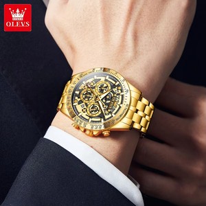 9809 Men's Watch Luxury Fashion Date Quartz Watch For Men Stainless Steel Original Waterproof Business Male <b>Hand</b> <b>Clock</b> - Product Image 2
