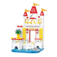 Jouets en briques COGO, château de princesse, blocs de construction, jouets pour enfants, construction de blocs, jouets de construction DIY
