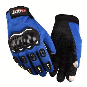 Gants de sport athlétiques mi-doigts pour hommes, très vendus, en polyester, protection des articulations, pour la moto, la course et le cyclisme en extérieur - Product Image 5