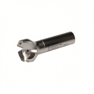 TTAKE OEM Face Milling Cutter 45 Helix Angle Weldon Shank Carbide Insert Milling Tool for CNC <b>Machining</b> Center 2 Flutes - Product Image 2