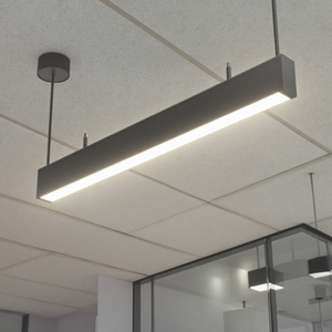 <span class=keywords><strong>YOUWIN</strong></span> Superhelle 2ft 0,6m LED Lineare Pendelleuchte 20W-80W Aluminiumgehäuse 3000-6500K Farbtemperatur 0-10V 2200LM CRI 80 - Product Image 2