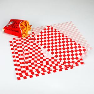Free Design Customized Printed Logo Food-Safe Grade Burger <b>Paper</b> Greaseproof Deli Meat Wrapping with <b>Wax</b> Coating for Sandwiches - Product Image 1