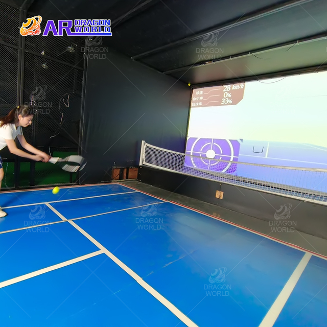 New Products Tennis Sport Ball Machine for Training Equipment Automatic Ball Throwing Machine Table Tennis Racket Game Center