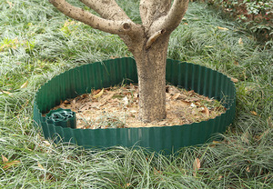 Vallas de Jardín Personalizadas Synkemi, Vallas Galvanizadas para Paisajismo, Cintas de Borde para Jardín y Césped, Estacas, Borde de Jardín Victoriano Corrugado - Product Image 4