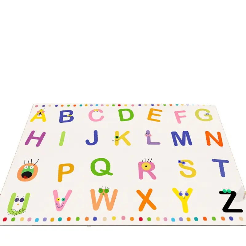 حصيرة أطفال لتعليم منطقة القراءة في الروضة ألعاب أطفال ألعاب تعليمية مبكرة بحروف الأبجدية والأرقام