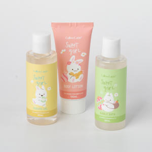 Оптовая продажа от производителя: популярный подарочный набор для девочек для ванны и спа, включающий гель для душа, лосьон для тела и пену для ванн. - Product Image 5