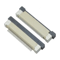 Connecteur FPC pas de 0,5 mm 4P 40P, type tiroir à contact descendante, prise SMT 30 broches 60 broches ZIF pour écran LCD